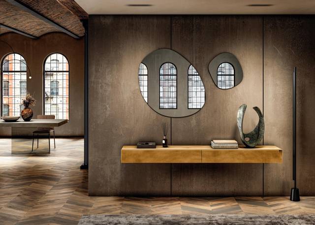 consola de entrada de diseño | Consola Materia | LAGO