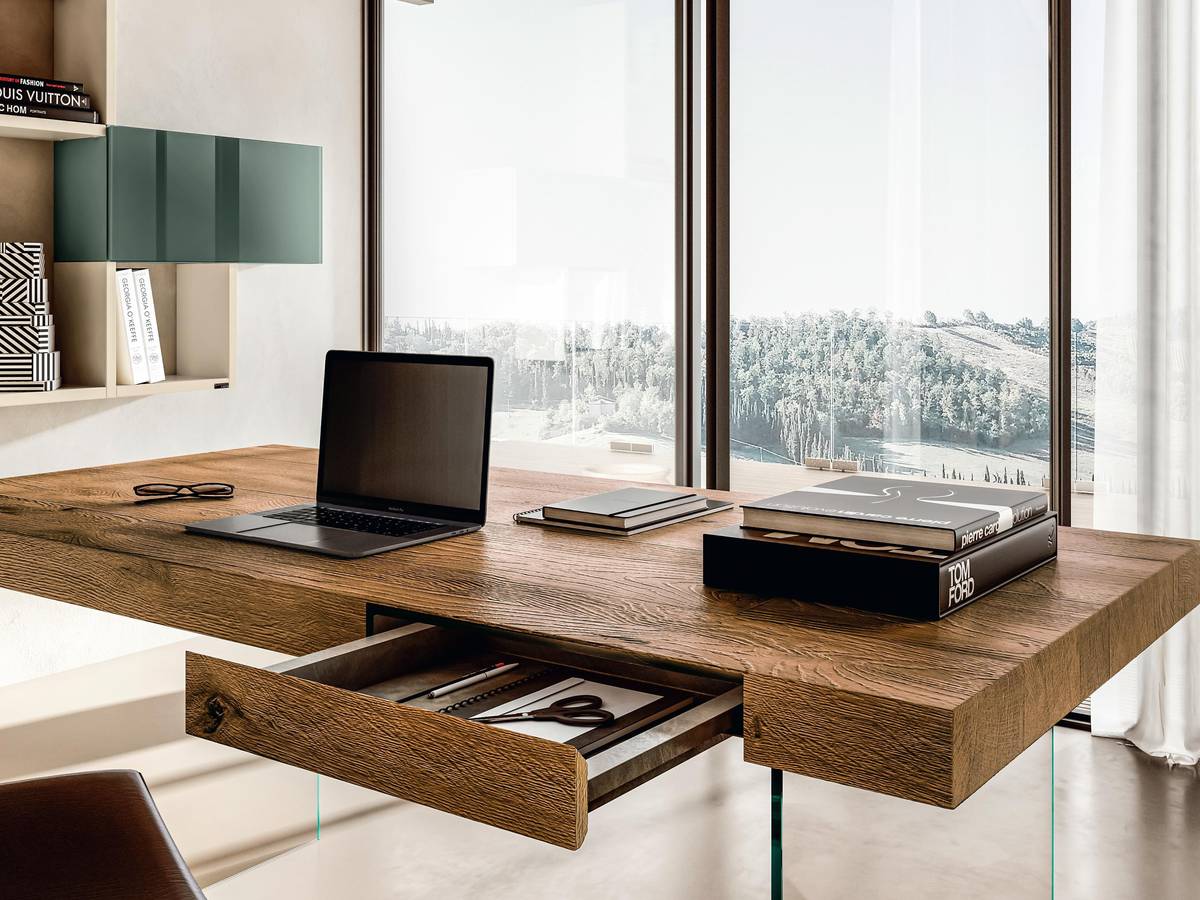 escritorio de oficina con cajón oculto| Home Office | LAGO escritorio de oficina con cajón oculto| Home Office | LAGO