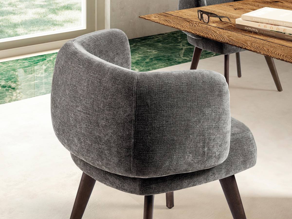 ergonomic grey fabric chair | Zeppelin Chair | LAGO ergonomic grey fabric chair | Zeppelin Chair | LAGO