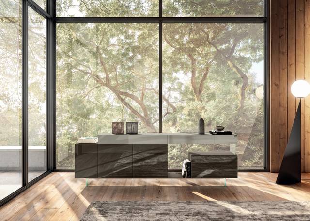 buffet moderne en verre | Buffet 36e8 |LAGO